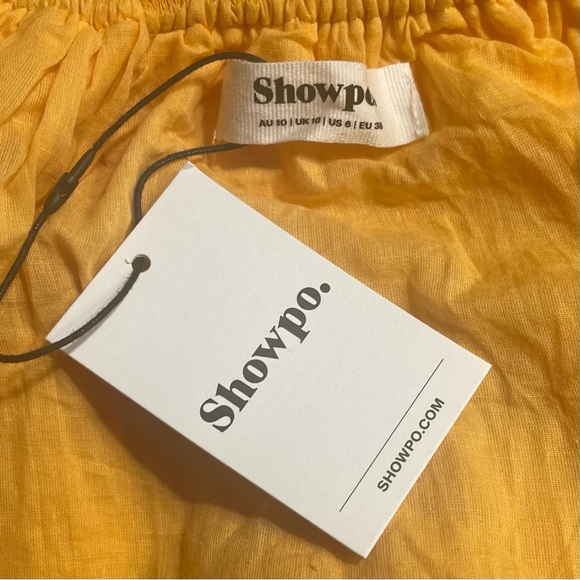 SHOWPO Raiza Ruffle Sleeve Tie Back Plunge Mini Dress - Picture 12 of 13